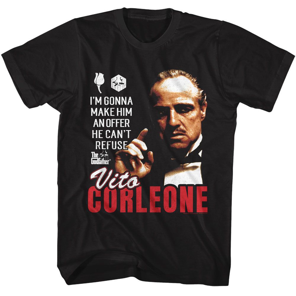 Godfather Offer He Can't Refuse Corleone T-Shirt