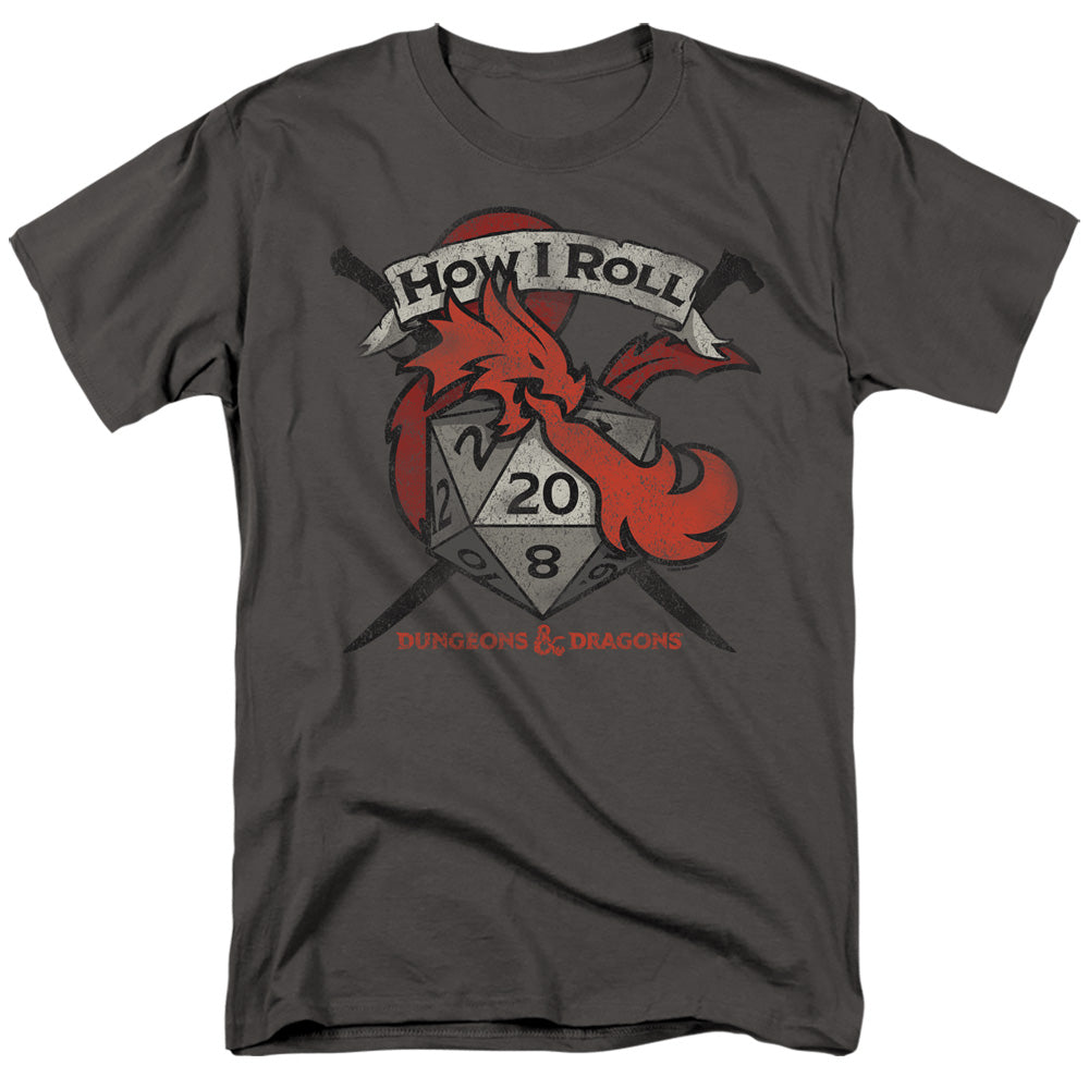 Dungeons and Dragons How I Roll D And D T-Shirt