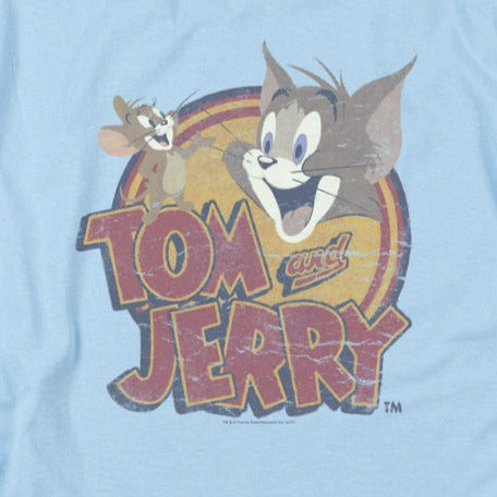 Tom and Jerry Water Damaged Tee