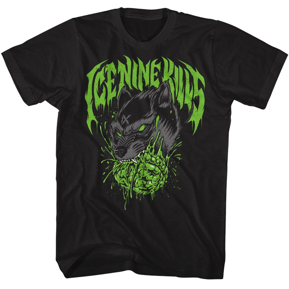 Ice Nine Kills Brain Wolf T-Shirt