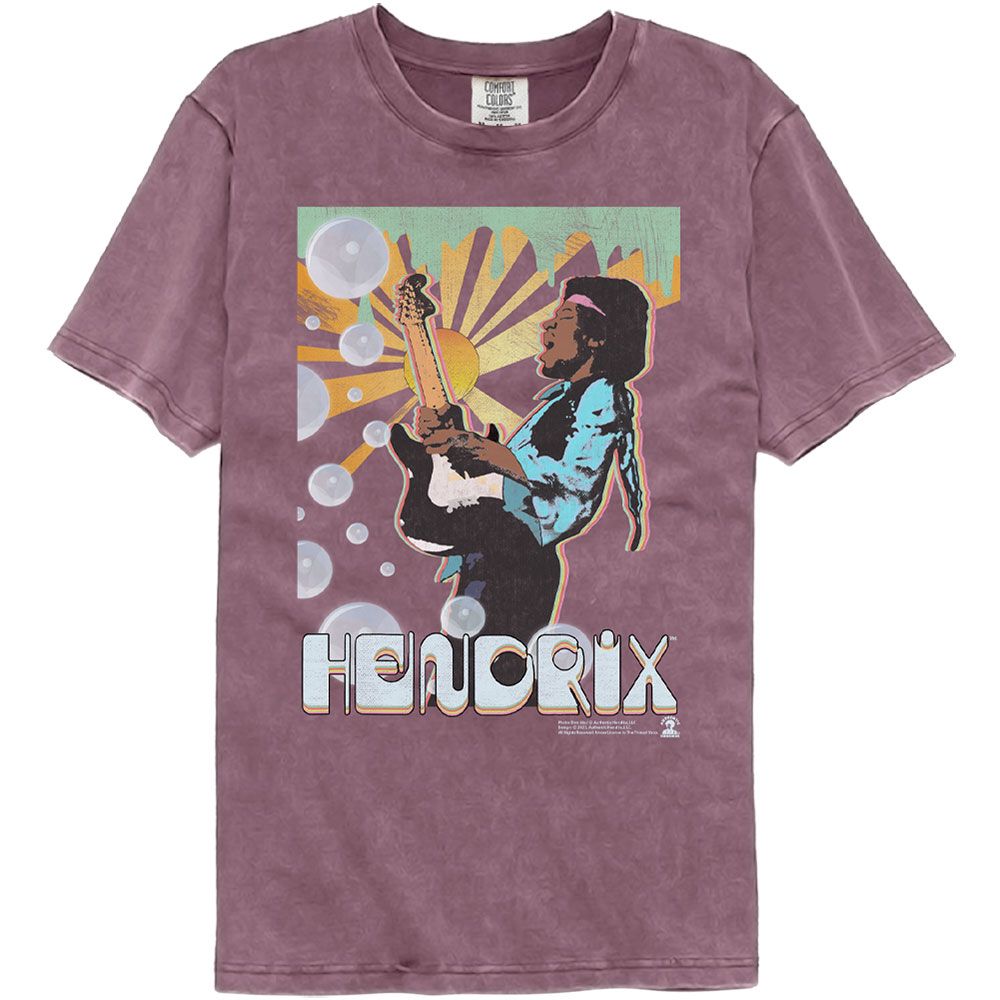 Jimi Hendrix Bubbles T-Shirt