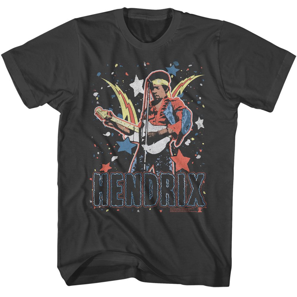 Jimi Hendrix Star Bursts T-Shirt