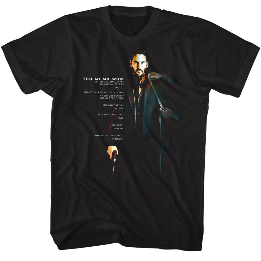 John Wick Tell Me T-Shirt