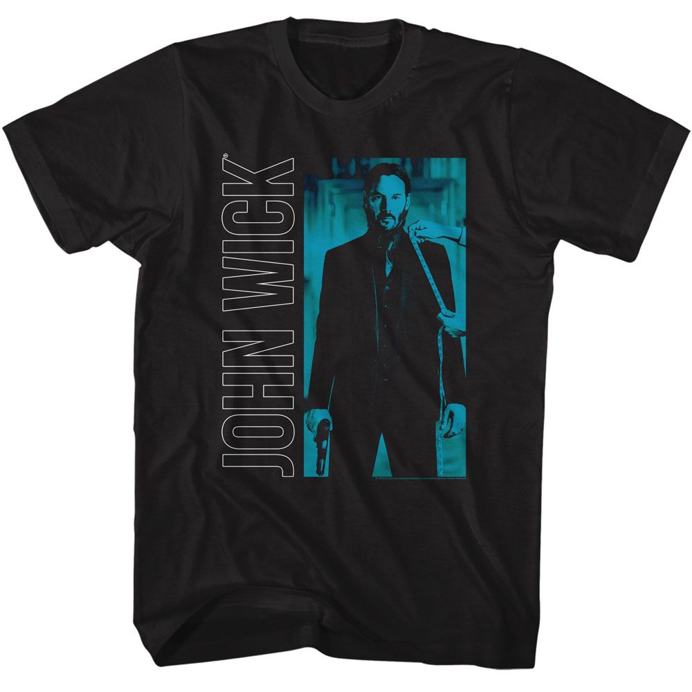 John Wick Vertical Text T-Shirt