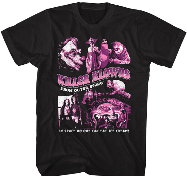 Killer Klowns From Outer Space Collage Tee