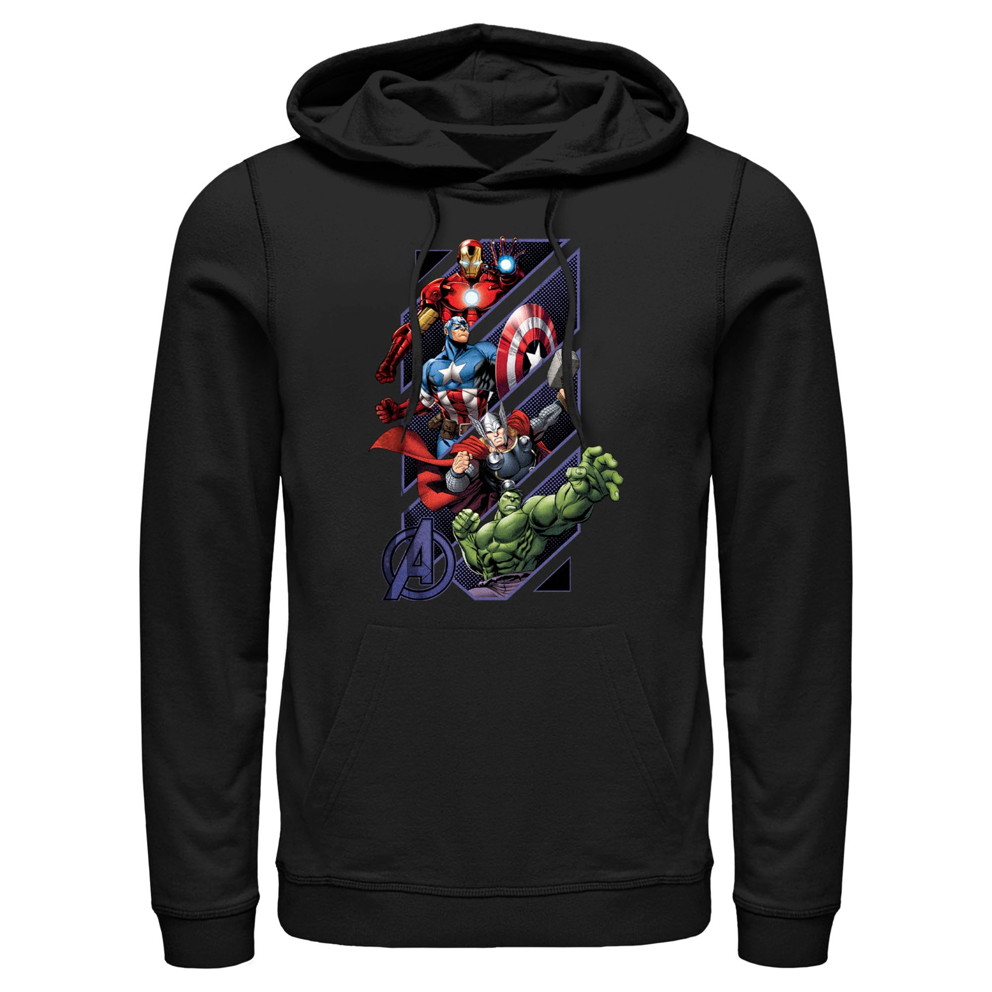 Marvel Assemble Geometrics Lightweight Hoodie
