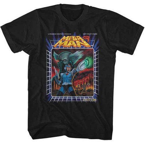 Mega Man Megawoah T-Shirt - Blue Culture Tees