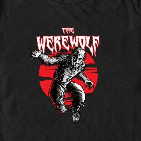 Men's Marvel Werewolf by Night Werewolf Lockup T-Shirt