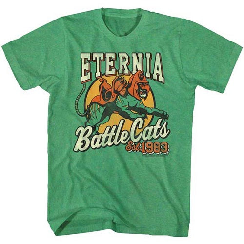 Masters Of The Universe Eternia Battle Cats T-Shirt - Blue Culture Tees