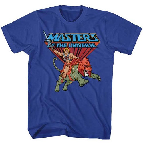 Masters Of The Universe Ride Into Battle T-Shirt - Blue Culture Tees