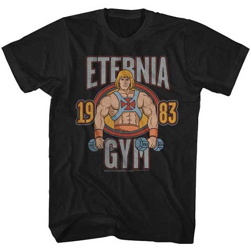 Masters Of The Universe He-Man Gym T-Shirt - Blue Culture Tees