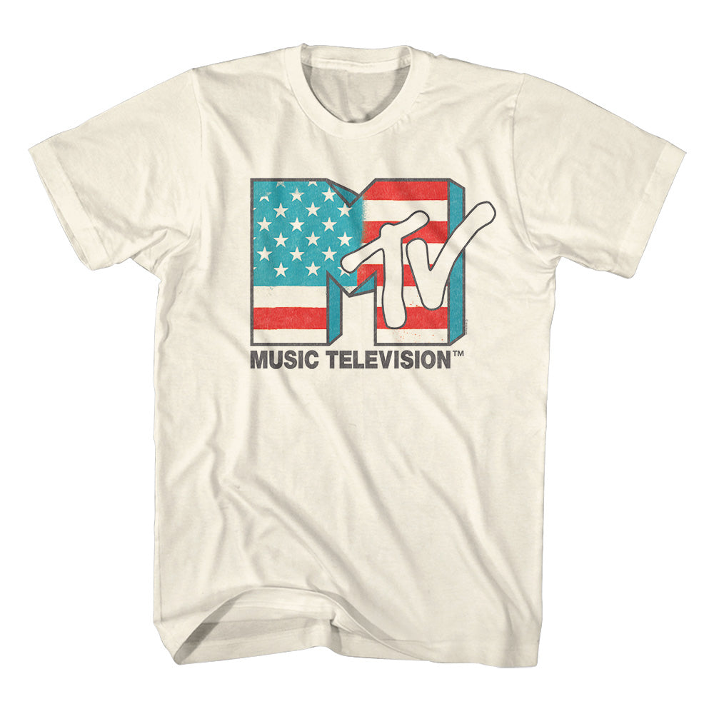 MTV American Flag Logo T-Shirt