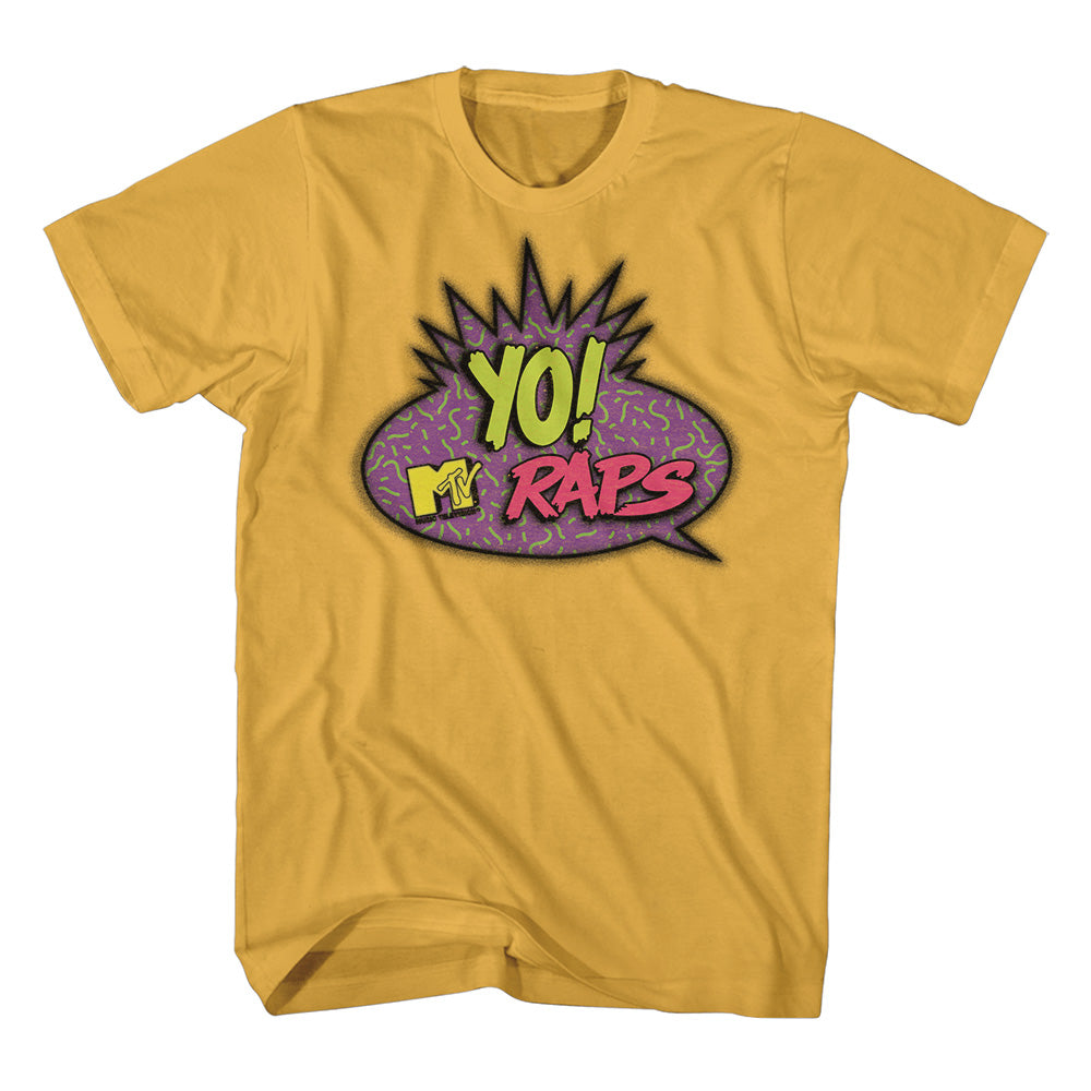 Men's MTV Yo MTV Raps Bright Logo Tee