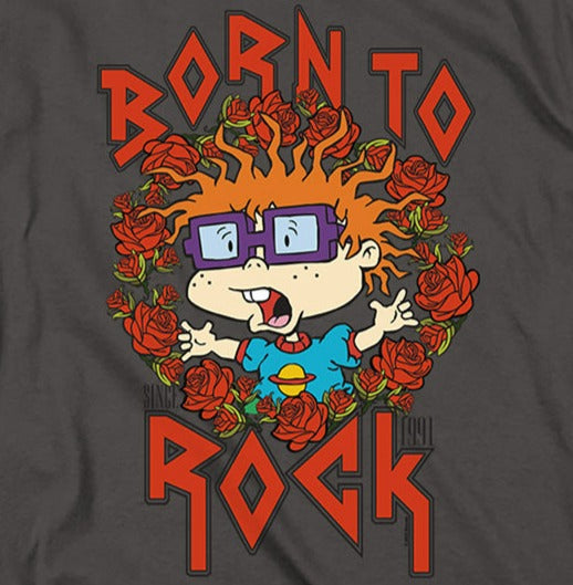 Rugrats Chucky Was Born to Rock T-Shirt
