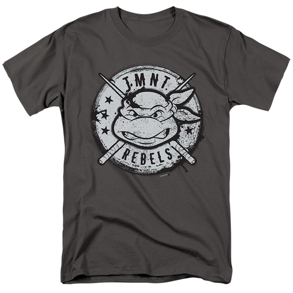 Teenage Mutant Ninja Turtles Rebel Distressed Logo Tee Blue Culture Tees