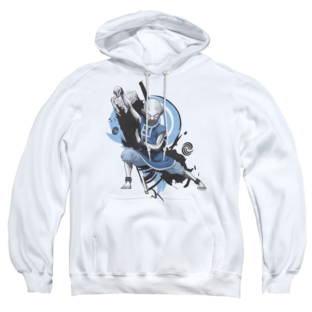 Avatar The Last Air Bender Aang Energybending Pullover Hoodie Blue Culture Tees