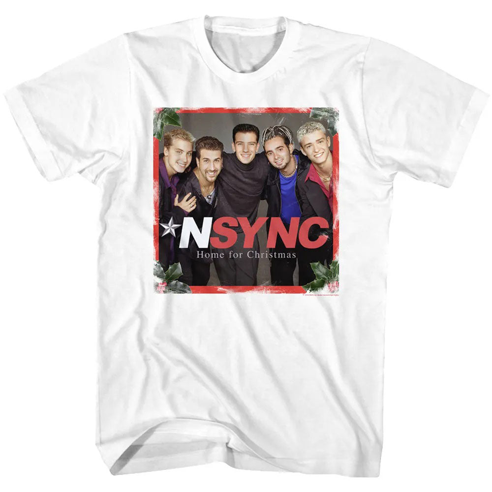 N Sync Home For Christmas Tee Blue Culture Tees