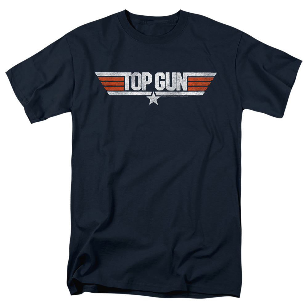 Top Gun Distressed Logo T-Shirt