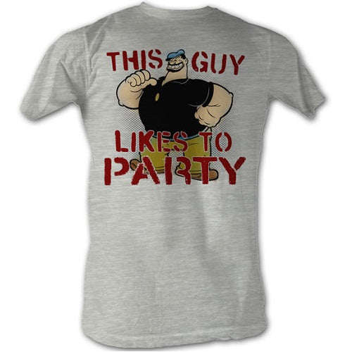 MEN'S POPEYE PARTEE LIGHTWEIGHT TEE - Blue Culture Tees