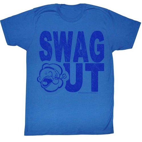 Popeye Giant Peye T-Shirt - Blue Culture Tees