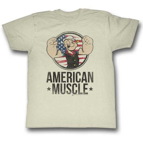 Popeye Muscle T-Shirt - Blue Culture Tees