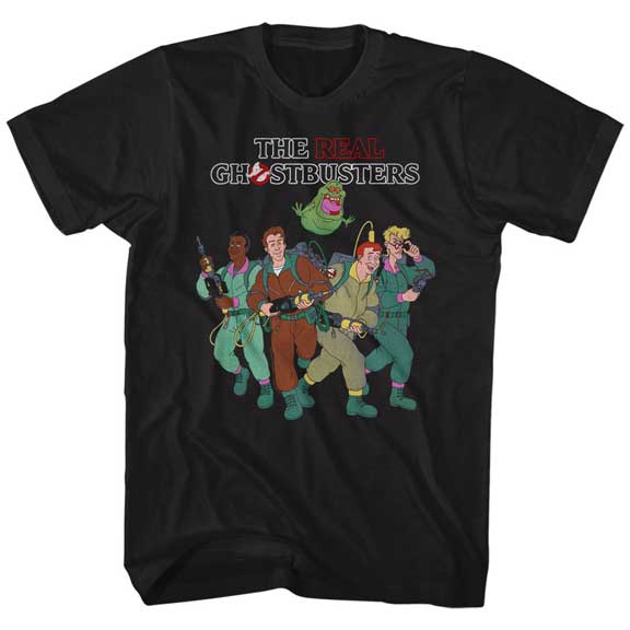 The Real Ghostbusters The Whole Crew T-Shirt