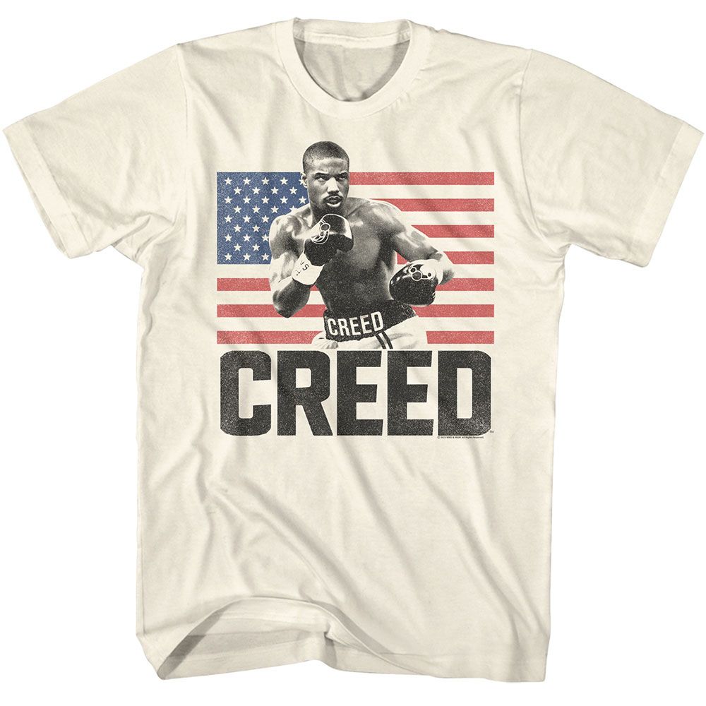 Rocky Creed American Flag T-Shirt