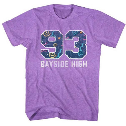 Saved By The Bell Pattern Varsity T-Shirt