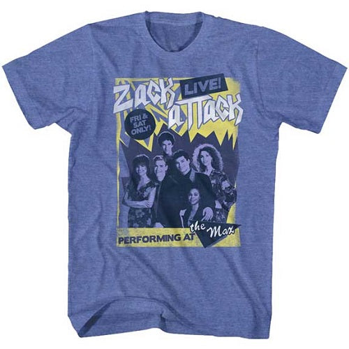 Saved By The Bell Zack Attack Live T-Shirt