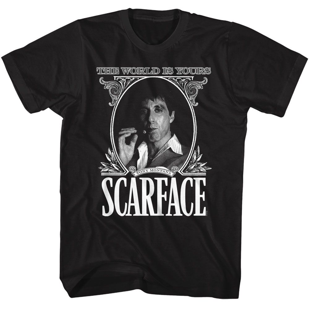 Scarface World Is Mine Currency T-Shirt