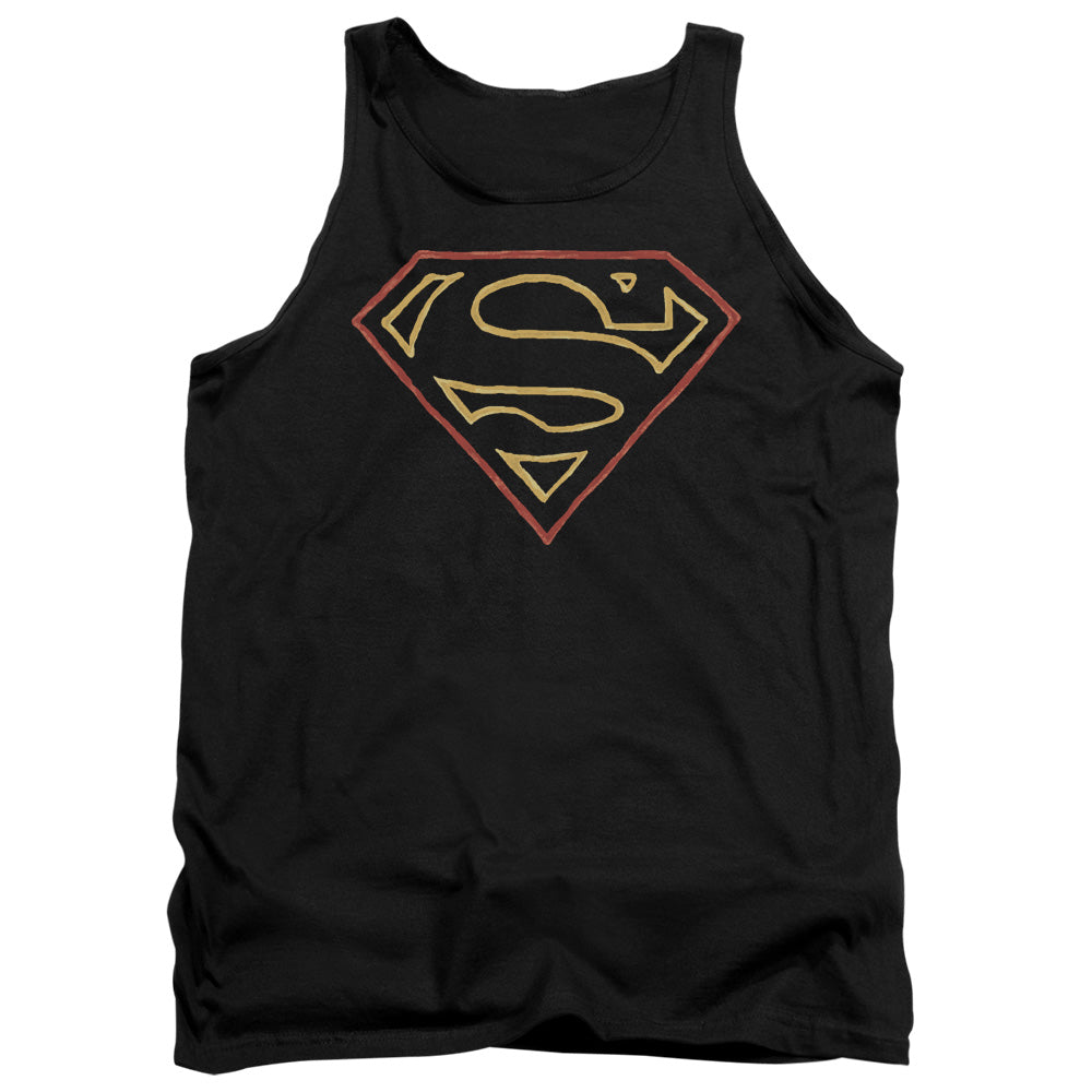 DC Comics Superman Colored Shield Tank Top