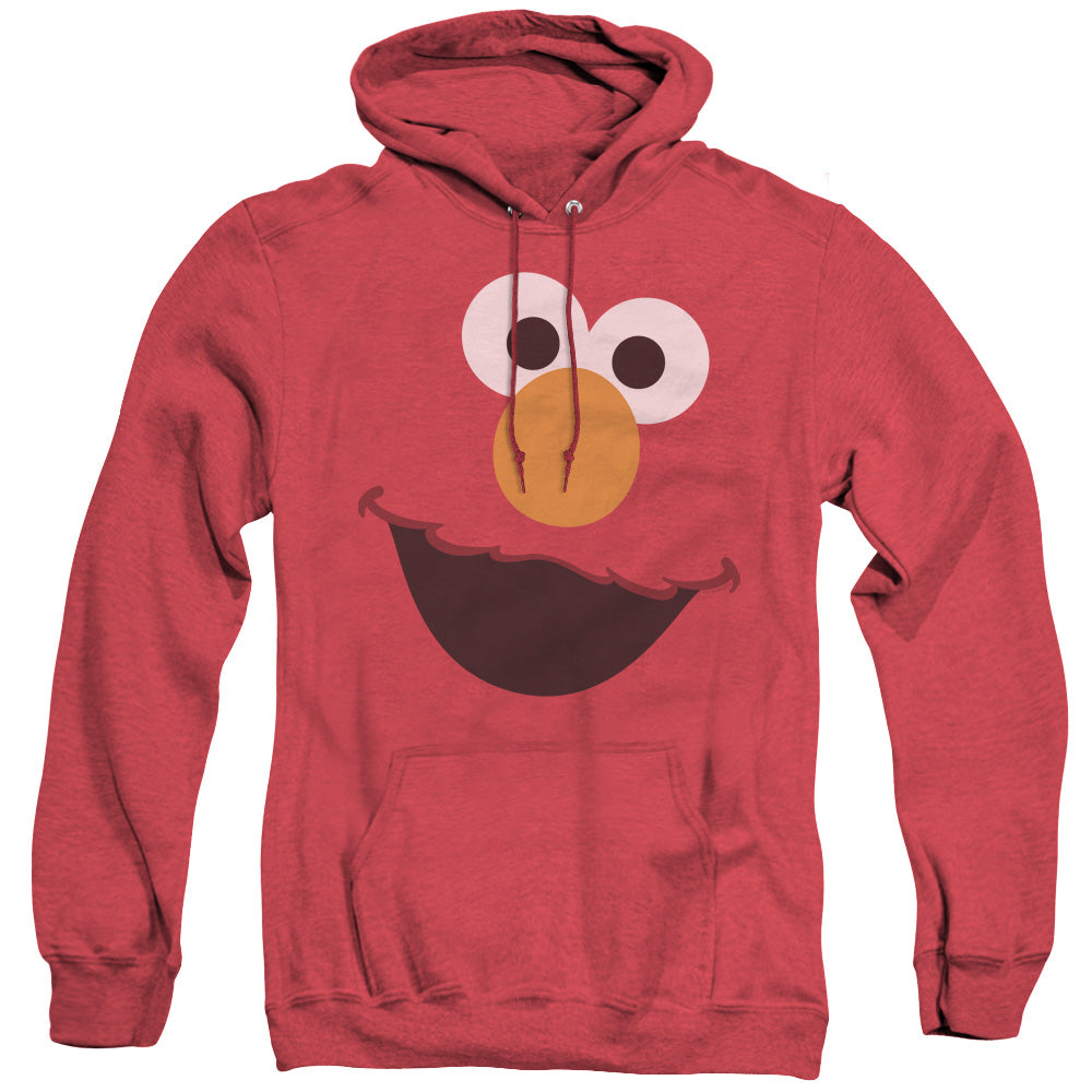 Sesame Street Elmo Face Heather Pullover Hoodie