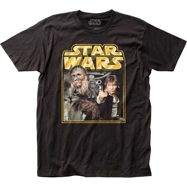 Star Wars Retro Han & Chewy T-Shirt