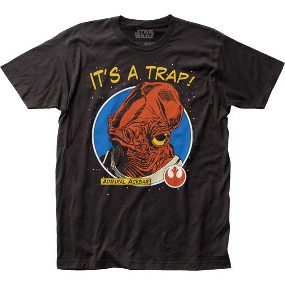 Star Wars Admiral Ackbar It's A Trap! Tee