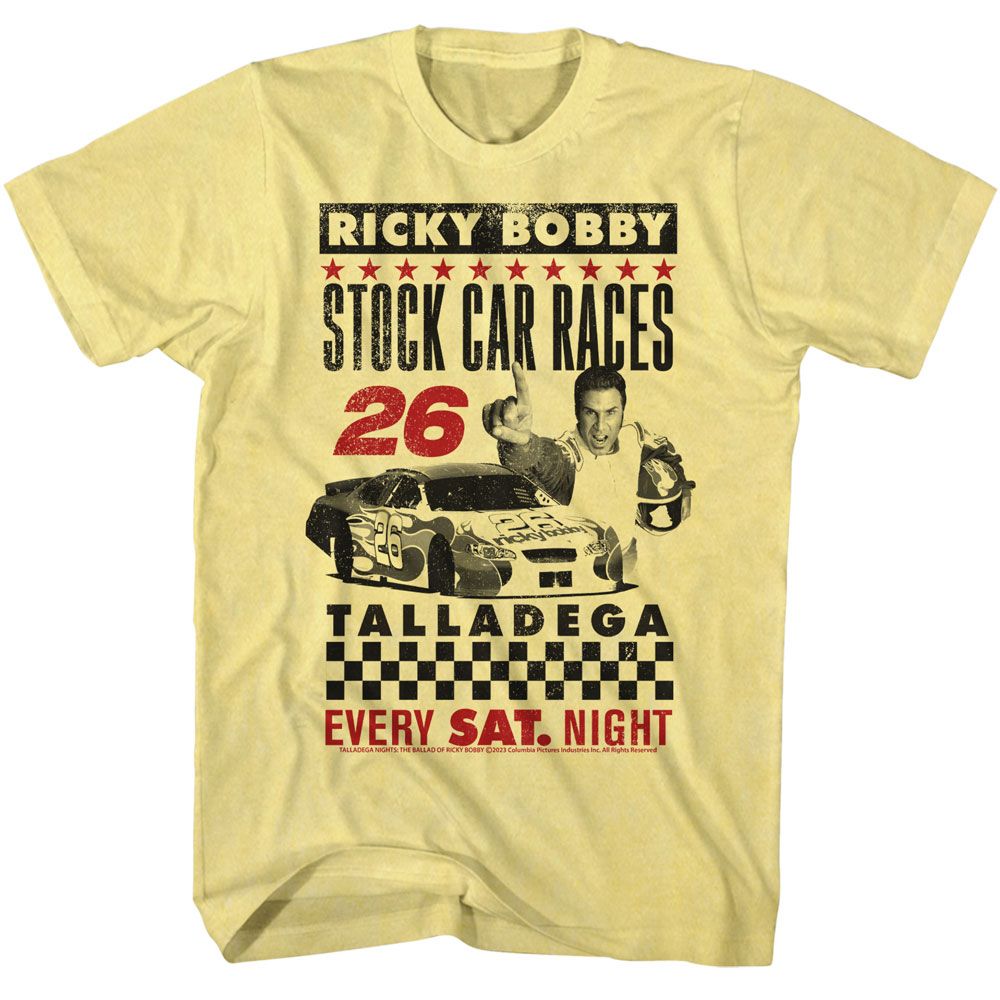 Talladega Nights Stock Car Races T-Shirt