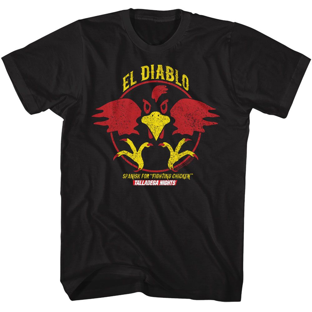 Talladega Nights El Diablo Chicken T-Shirt