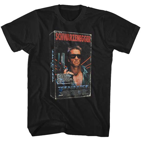 Men's The Terminator Vhs 3D Tee