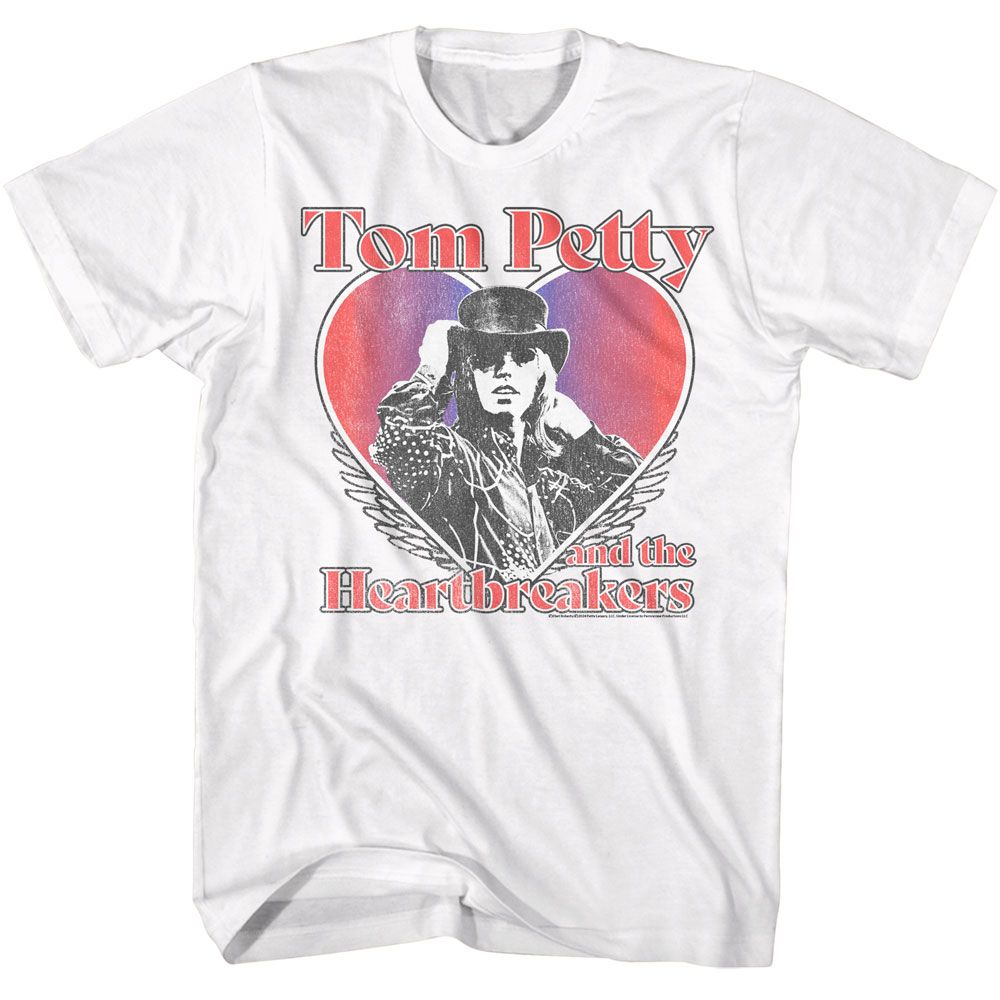Tom Petty Heart Hat T-Shirt