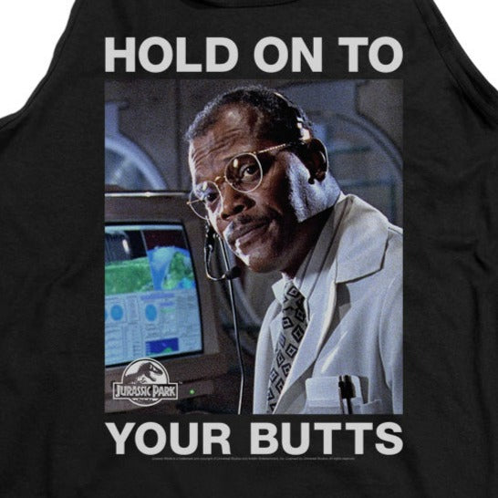 Jurassic Park Hold Onto Tank Top