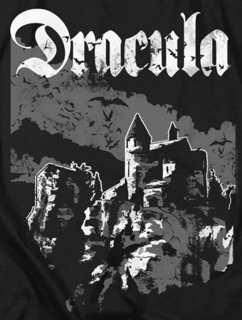 Dracula Castle Universal Monsters Tee