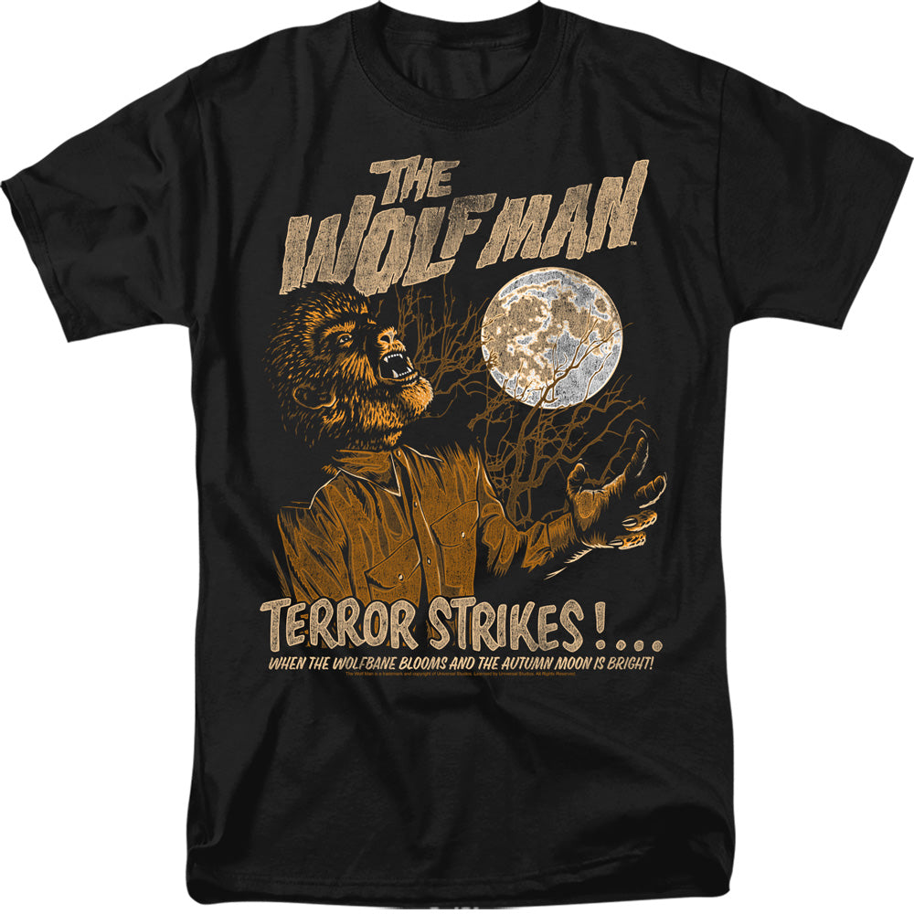 Terror Strikes Universal Monsters Tee