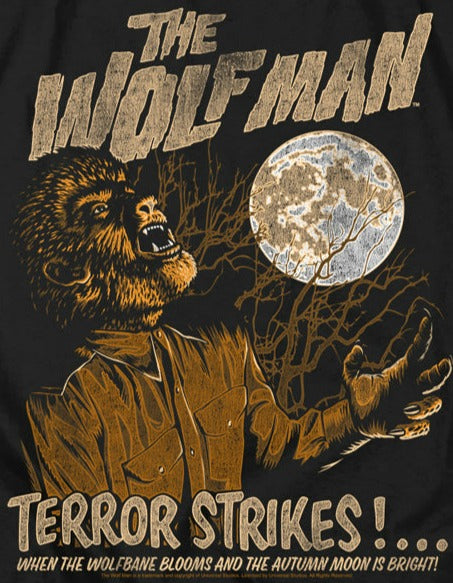 Terror Strikes Universal Monsters Tee
