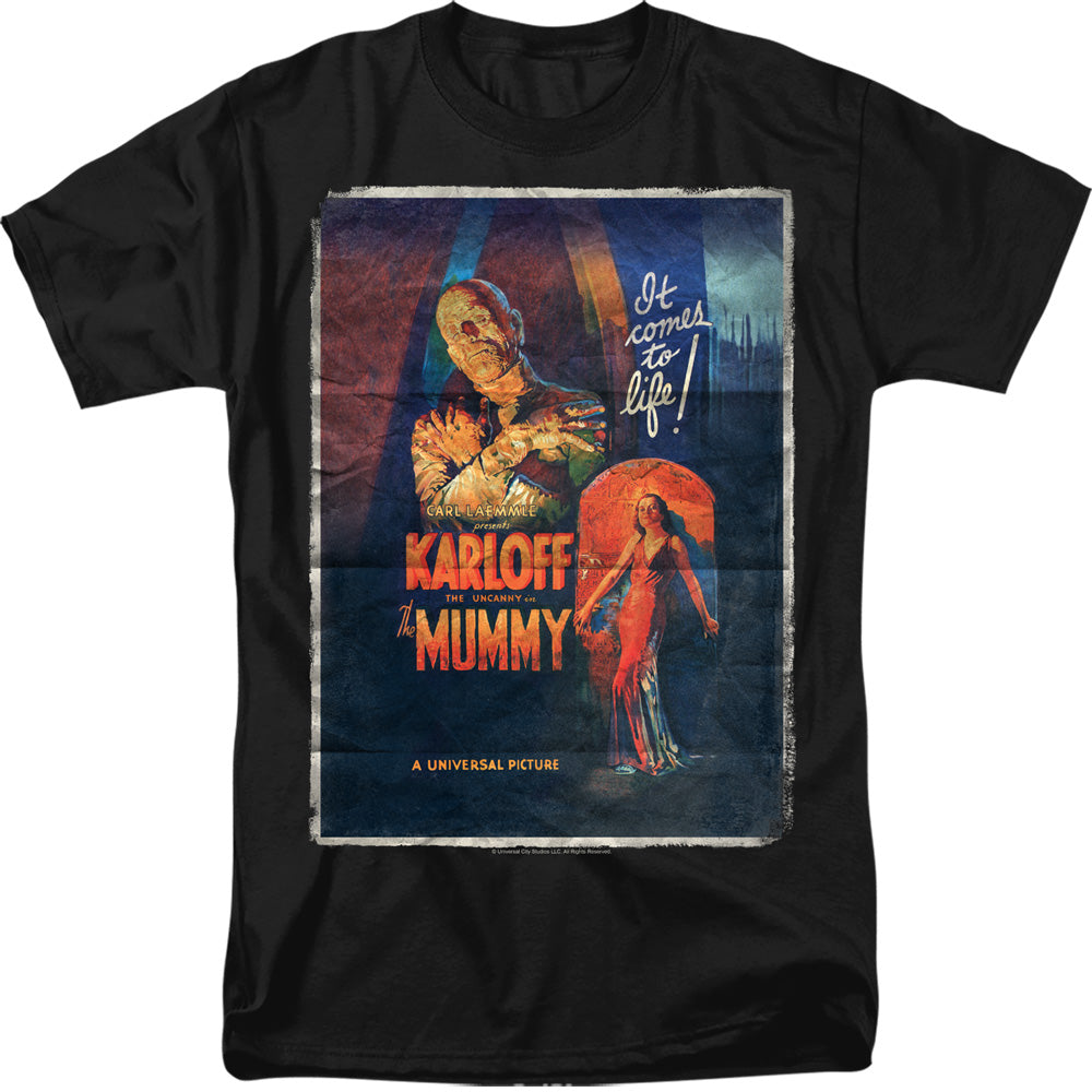 Mummy One Sheet Universal Monsters Tee