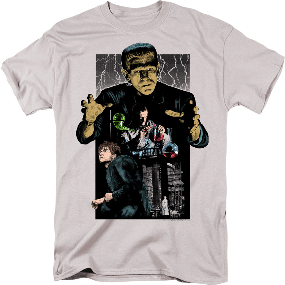 Fankenstein Illustrated Universal Monsters Tee
