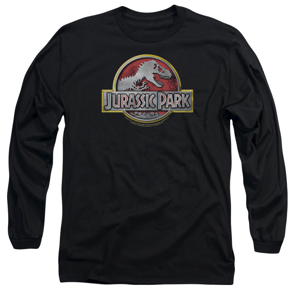 Men's Jurassic Park Logo Long Sleeve T-Shirt