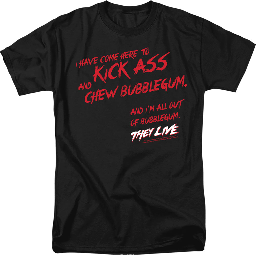 They Live Chew Bubblegum Tee