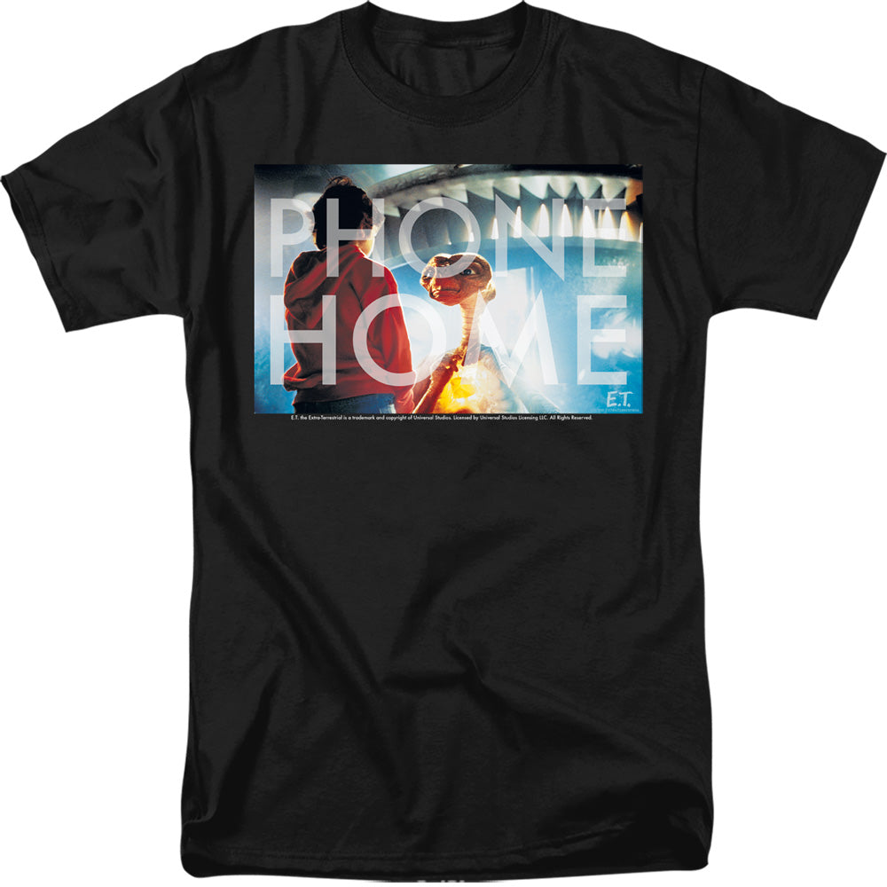 ET Phone Home Layer T-Shirt | Blue Culture Tees