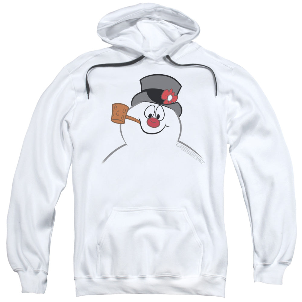 Frosty The Snowman Frosty Face Pullover Hoodie