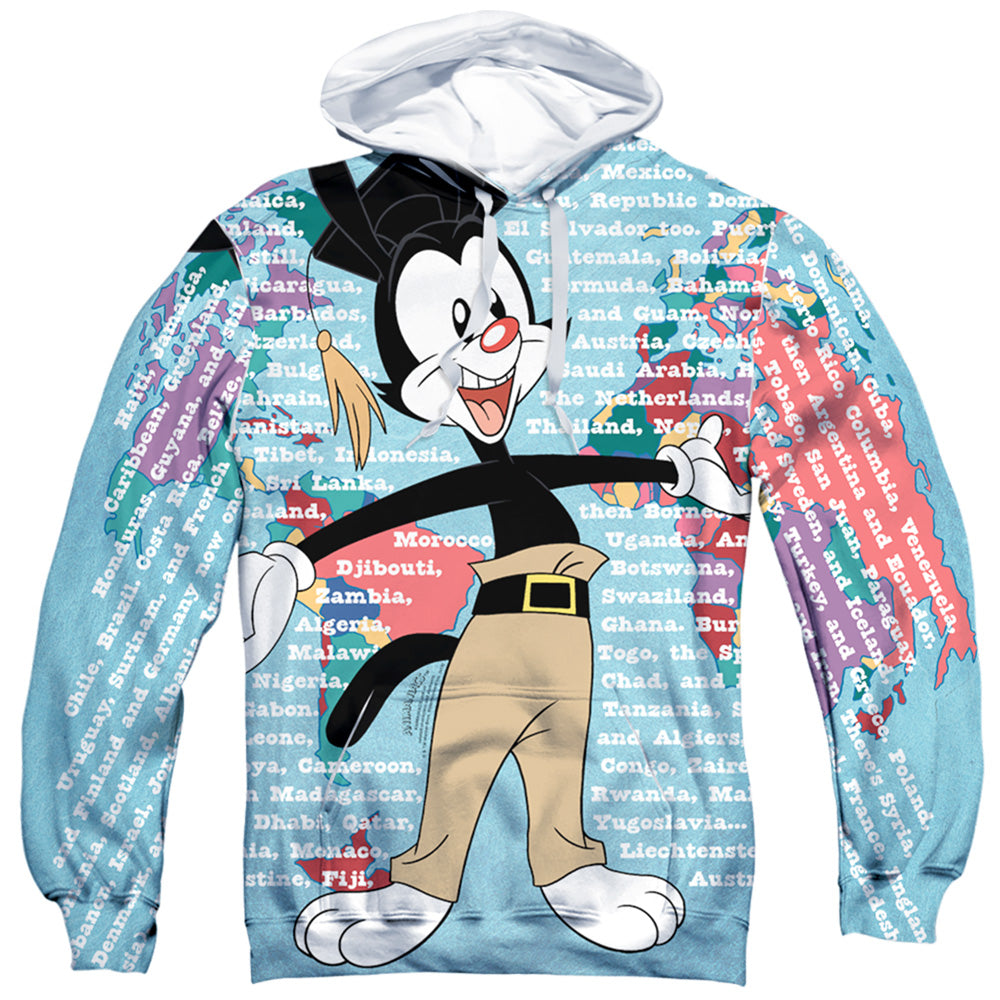 Animaniacs Yakko World Sublimated Pullover Hoodie