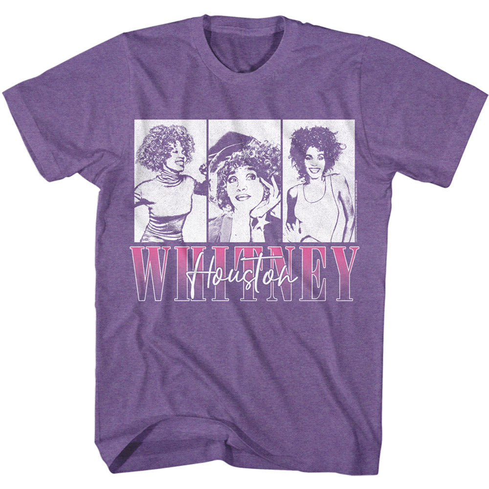 Whitney Houston Three Portraits T-Shirt